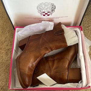 Pair of leather boots